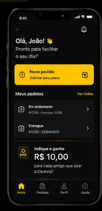 ClickVai App Home