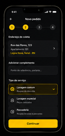 Solicitar coleta